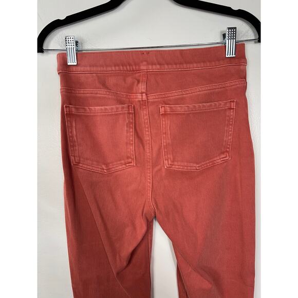 Spanx Women's S Nantucket Red Ankle Jeanish Legging Stretchy Everyday Comfy - Picture 7 of 9
